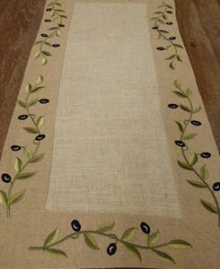 Chemin de table Olives 40 x 90 cm-11775