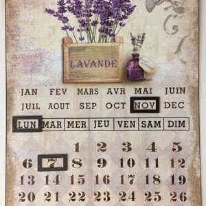 Calendrier Lavande-11748